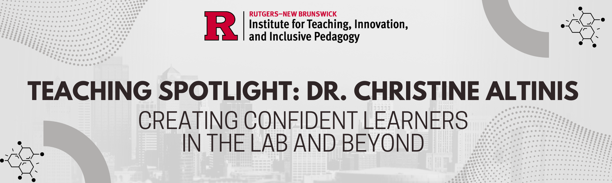 Creating Confident Learners Rutgers 2025