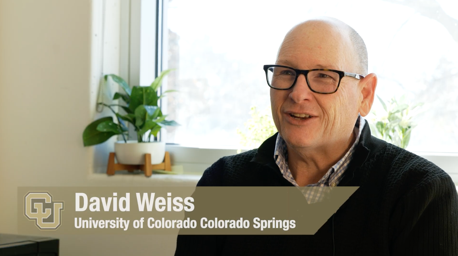 David Weiss at CU Colorado Springs