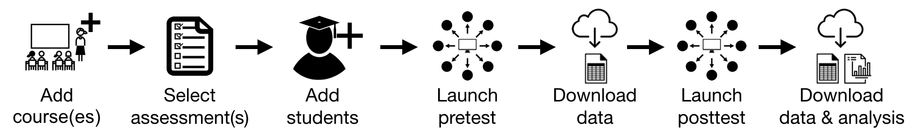 A visual representation of LASSO workflow.